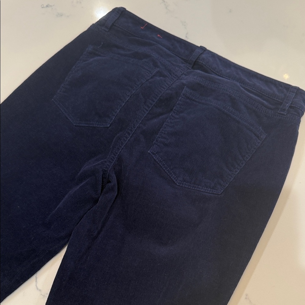 Talbots Size 6 Navy Straight Leg Cords - Picture 5 of 5